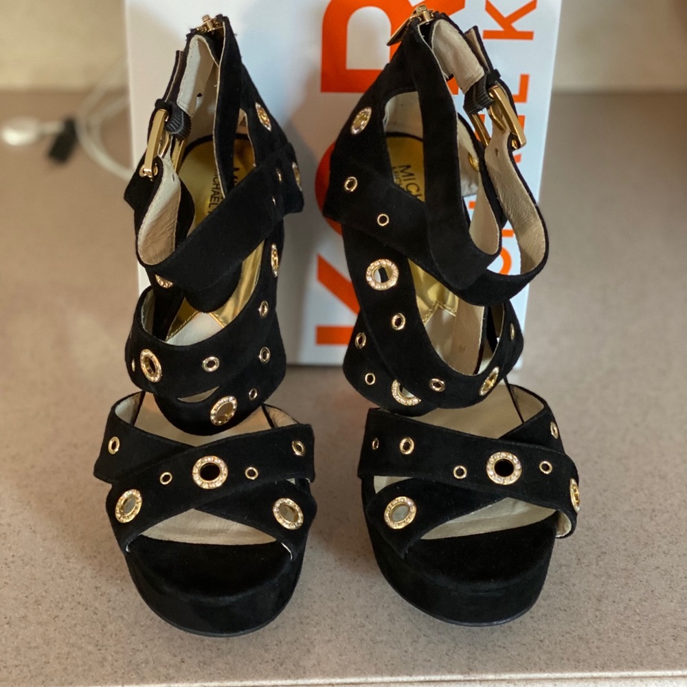 EUC Michael Kors Strappy Sandals